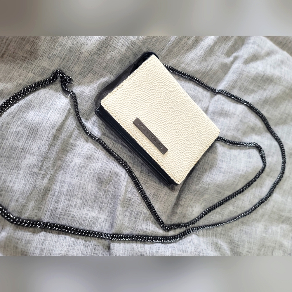 Armani Exchange crossbody mini bag Chain on Wallet - Picture 4 of 12